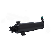 Front Left Headlight Washer Nozzle for BMW 3 E92 (2008-2013) in Black color ABS, One-hole Nozzle, with lift cylinder
