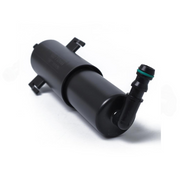 Front Left Headlight Washer Nozzle for BMW 3 E92 (2008-2013) in Black color ABS, One-hole Nozzle, with lift cylinder