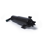 Front Left Headlight Washer Nozzle for BMW 3 Series E90 (2007-2011) in Black color ABS, One-hole Nozzle, with lift cylinder