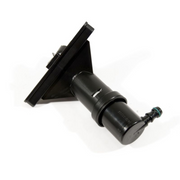 Front Left Headlight Washer Nozzle for BMW 5 Series E60 (2007-2009) in Black color ABS Two-hole Nozzle