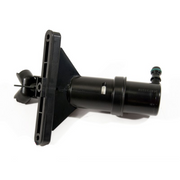 Front Left Headlight Washer Nozzle for BMW 5 Series E60 (2007-2009) in Black color ABS Two-hole Nozzle