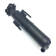 Front Left Headlight Washer Nozzle for BMW X1 E84 (2009-2015) in Black color ABS