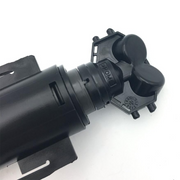 Front Left Headlight Washer Nozzle for BMW X1 E84 (2009-2015) in Black color ABS