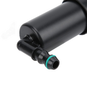 Front Left Headlight Washer Nozzle for BMW X5 E70 (2008-2013) in Black color with ABS material