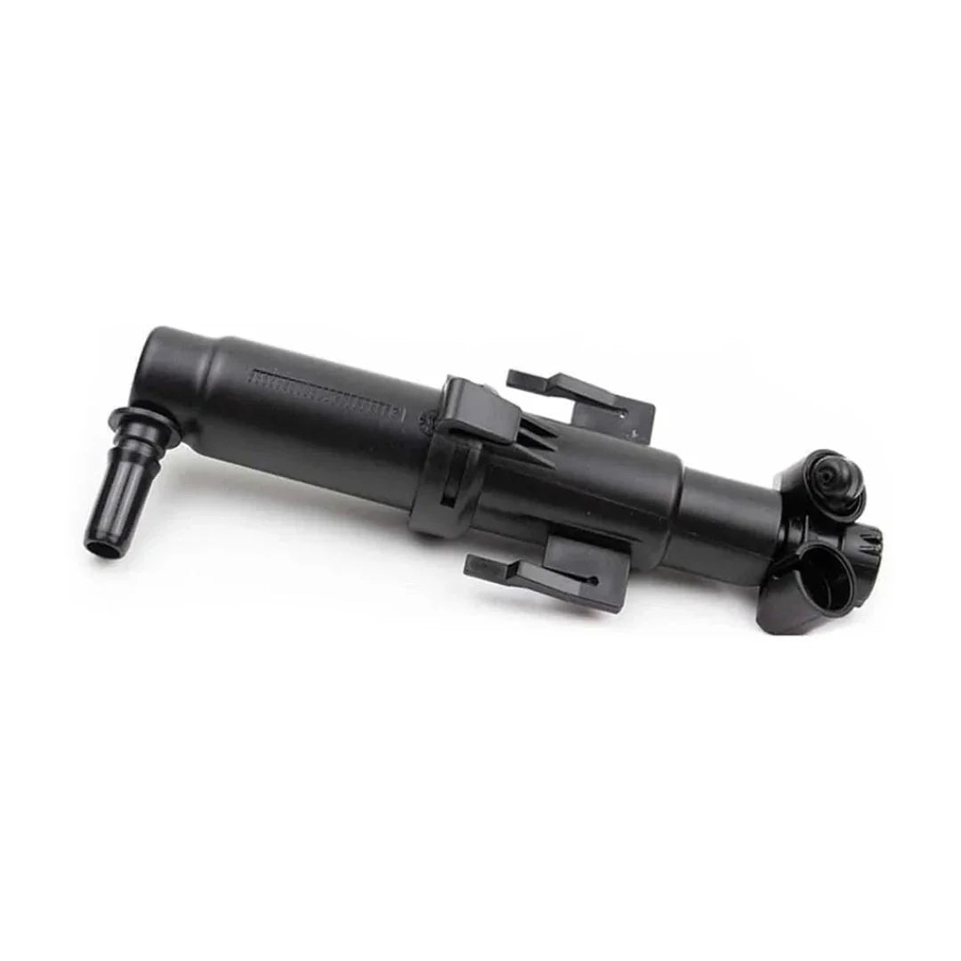Front Left Headlight Washer Nozzle for BMW Z4 E89 (2009-2016) in Black color ABS with lift cylinder