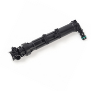 Front Left Headlight Washer Nozzle for MERCEDES-BENZ B-CLASS W246 (2012-2018) in Black color ABS One-hole Nozzle