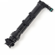 Front Left Headlight Washer Nozzle for MERCEDES-BENZ B-CLASS W246 (2012-2018) in Black color ABS One-hole Nozzle