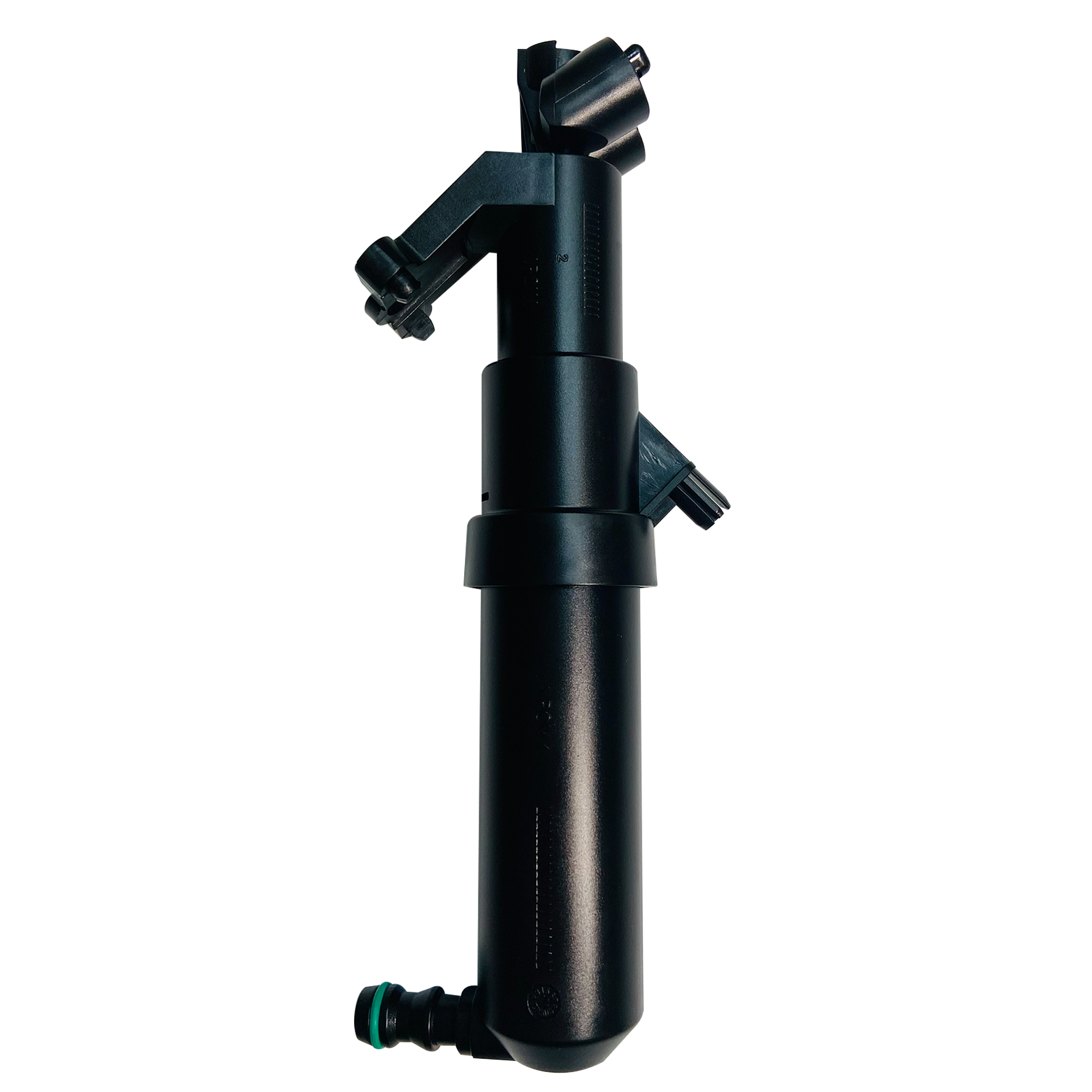 Front Left Headlight Washer Nozzle for MERCEDES-BENZ C-CLASS W203 (2001-2007) in Black color ABS