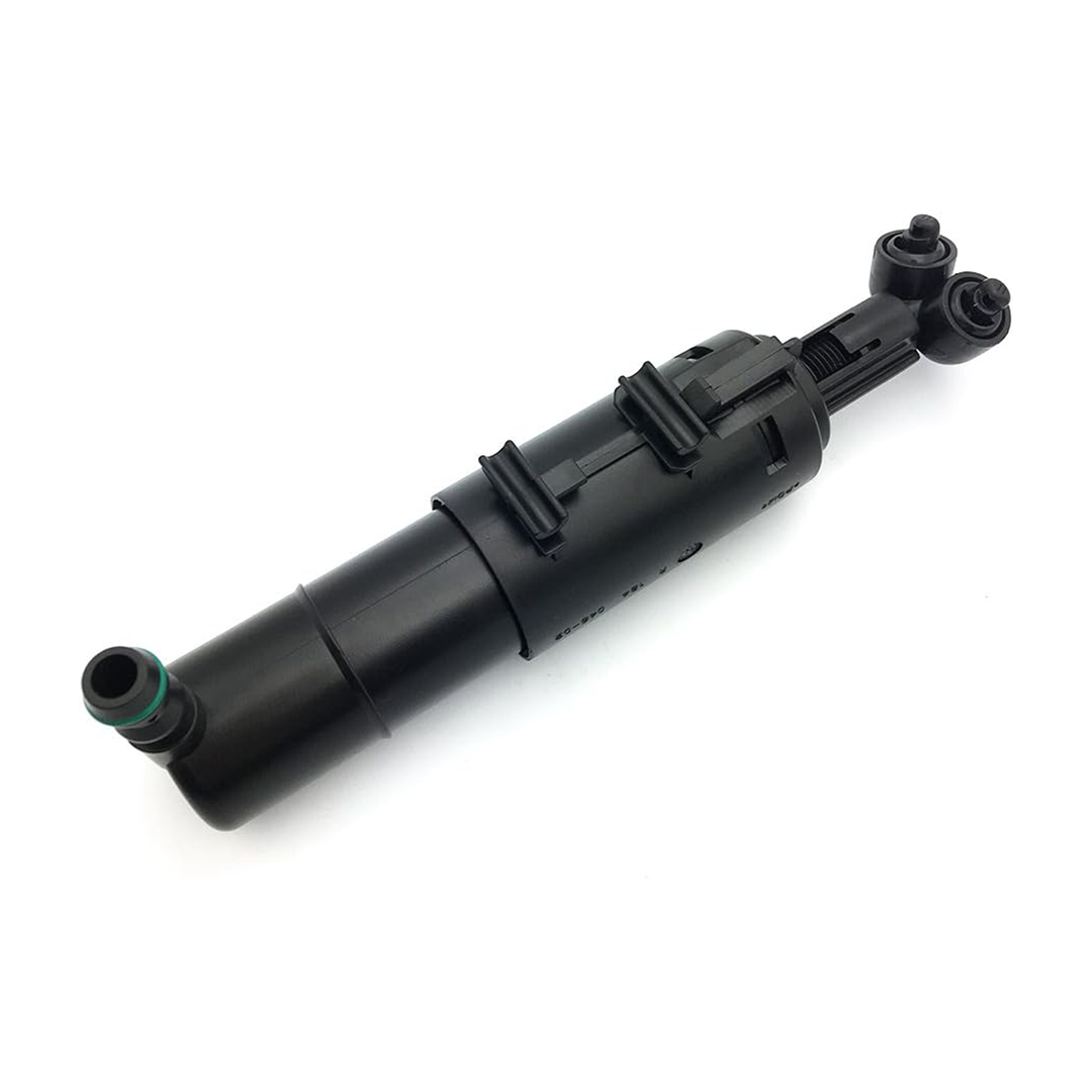 Front Left Headlight Washer Nozzle for MERCEDES-BENZ C-CLASS W204 (2007-2014) in Black color ABS