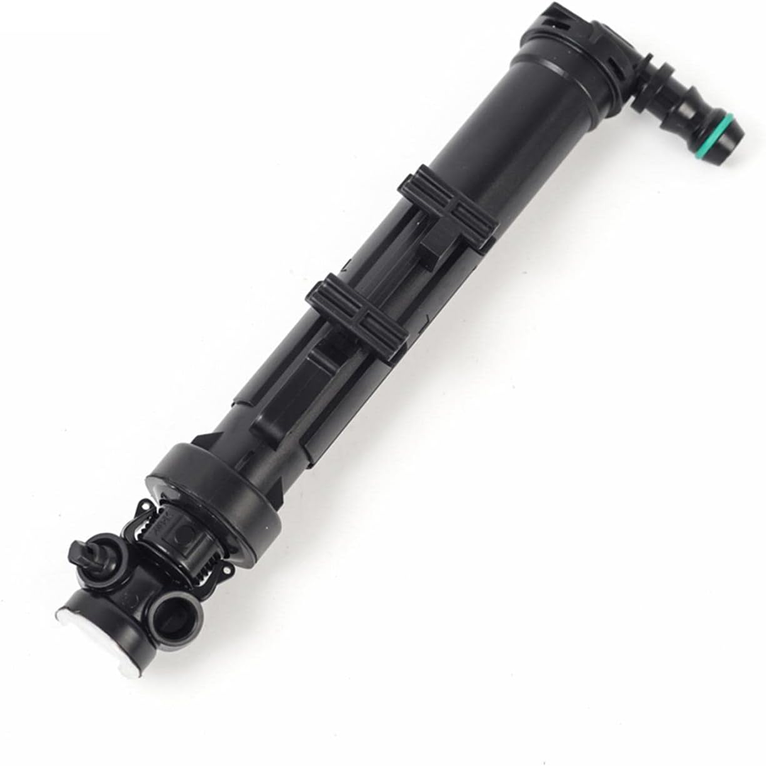 Front Left Headlight Washer Nozzle for MERCEDES-BENZ GLA-CLASS X156 (2014-2019) in Black color ABS One-hole Nozzle