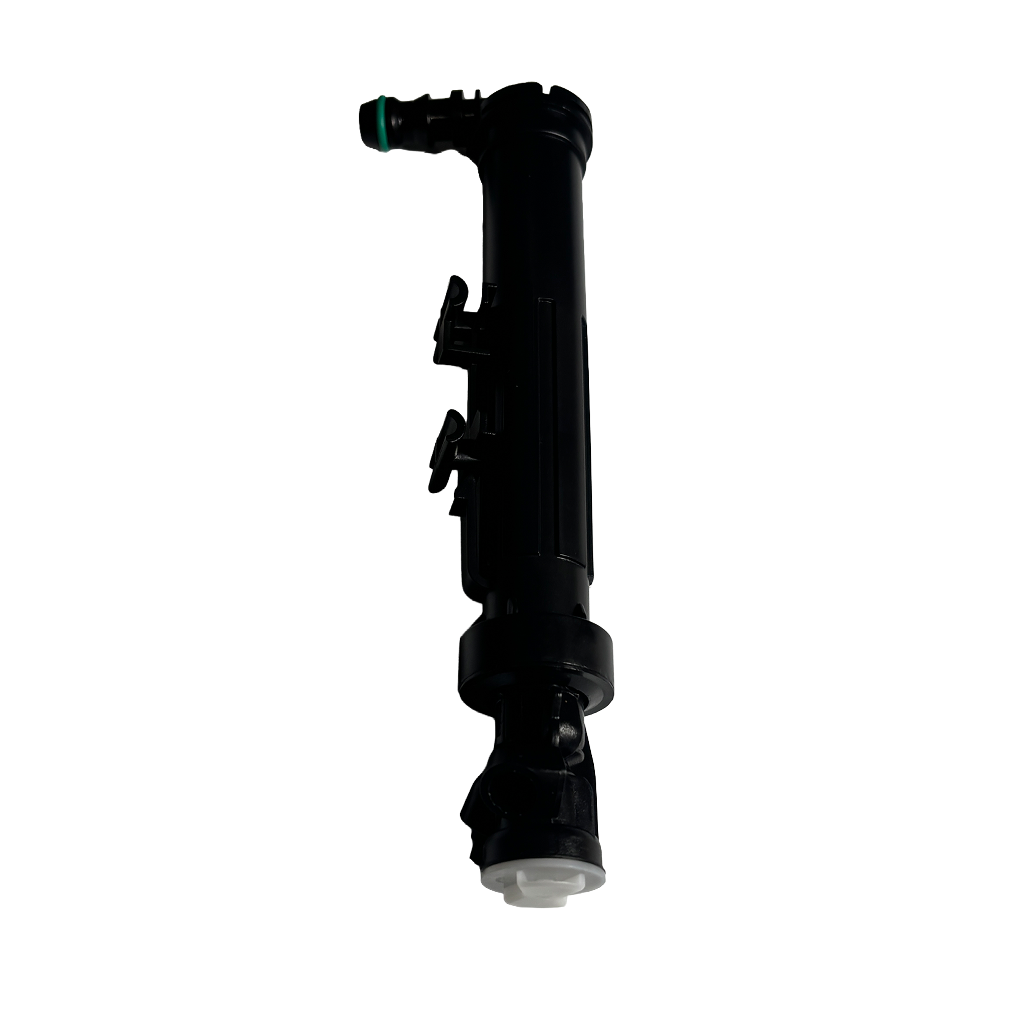 Front Left Headlight Washer Nozzle for MERCEDES-BENZ GLA-CLASS X156 (2014-2019) in Black color ABS One-hole Nozzle