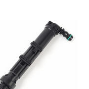 Front Left Headlight Washer Nozzle for MERCEDES-BENZ GLA-CLASS X156 (2014-2019) in Black color ABS One-hole Nozzle