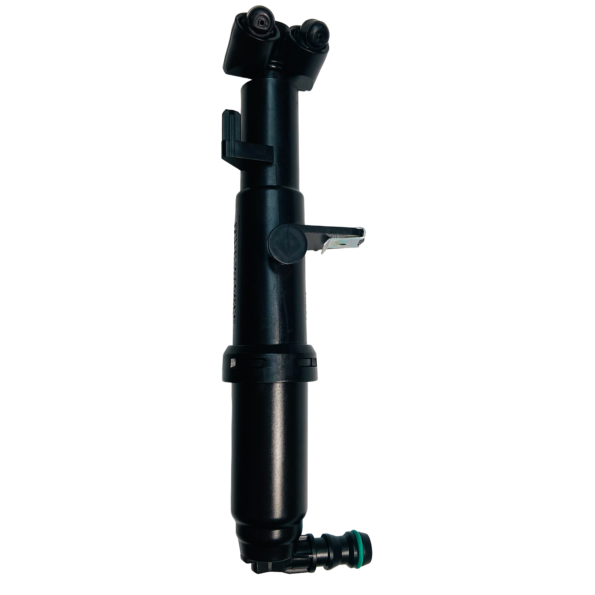 Front Left Headlight Washer Nozzle for MERCEDES-BENZ S-CLASS W220 (1998-2005) in Black color ABS material