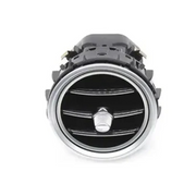 Front Left & Right AC Vent Assembly Set for MERCEDES-BENZ GLC W253 (2015-2023) in Black color High-End Model Chrome
