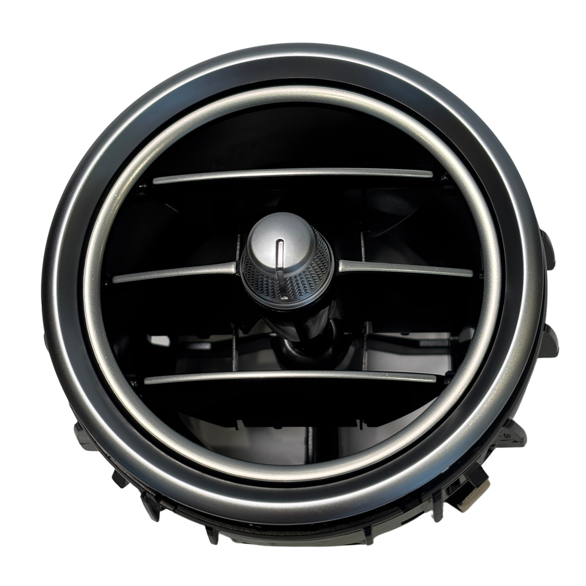 Front Left & Right AC Vent Assembly Set for MERCEDES-BENZ GLC W253 (2015-2023) in Black color High-End Model Chrome