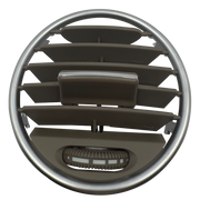 Front Left & Right AC Vent Grille Set for MERCEDES-BENZ ML-CLASS W164 (2006-2012) in Brown color Chrome
