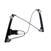 Front Left Window Lifter Regulator for FORD MUSTANG 5.0 (2019-2023) Without Motor, ABS, Steel with Zinc Plating
