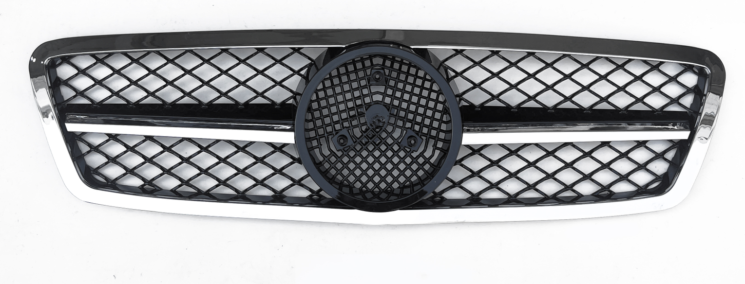 Front Radiator Grille for MERCEDES-BENZ C-CLASS W203 (2000-2007) AMG Style in Chrome