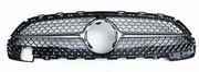 Front Radiator Grille for MERCEDES-BENZ C-CLASS W206 (2022) Diamond Style in Silver
