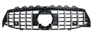 Front Radiator Grille for MERCEDES-BENZ CLA-CLASS C118 (2020-2026) GTR Panamericana Style in Silver