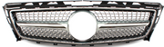 Front Radiator Grille for MERCEDES-BENZ CLS C218 (2011-2014) Diamond Style in Silver