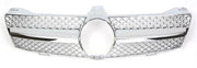 Front Radiator Grille for MERCEDES-BENZ CLS C219 (2005-2007) AMG Style in Silver