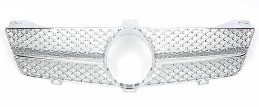 Front Radiator Grille for MERCEDES-BENZ CLS C219 (2008-2010) AMG Style in Silver
