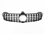 Front Radiator Grille for MERCEDES-BENZ CLS C219 (2008-2010) GTR Panamericana Style in Gloss Black