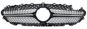 Front Radiator Grille for MERCEDES-BENZ CLS C257 (2019) Diamond Style in Gloss Black