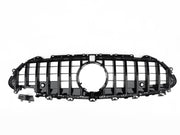 Front Radiator Grille for MERCEDES-BENZ CLS C257 (2019) GTR Panamericana Style in Gloss Black