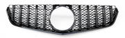 Front Radiator Grille for MERCEDES-BENZ E-CLASS W207 (2009-2013) GTR Panamericana Style in Silver