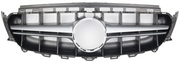 Front Radiator Grille for MERCEDES-BENZ E-CLASS W213 (2016-2020) AMG E63 S Style in Silver