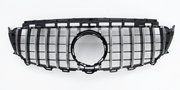 Front Radiator Grille for MERCEDES-BENZ E-CLASS W213 (2016-2020) GTR Panamericana Style in Silver