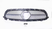 Front Radiator Grille for MERCEDES-BENZ E-CLASS W213 (2021-2023) Diamond Style in Silver