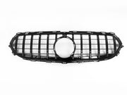 Front Radiator Grille for MERCEDES-BENZ E-CLASS W213 (2021-2023) GTR Panamericana Style in Silver