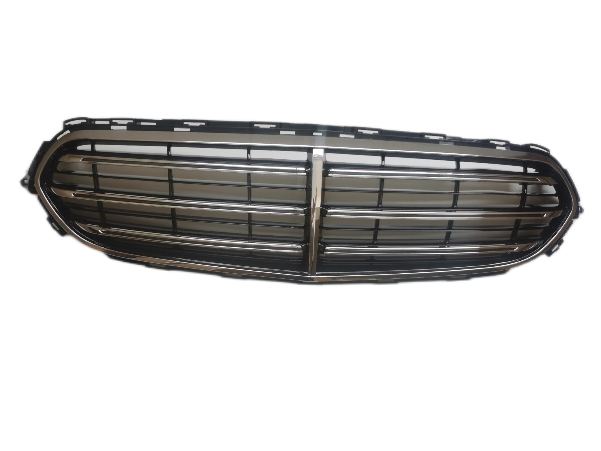 Front Radiator Grille for MERCEDES-BENZ E-CLASS W213 (2021-2023) Sport Style in Silver