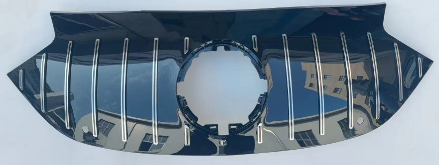 Front Radiator Grille for MERCEDES-BENZ EQE V295 (2022) GTR Panamericana Style in Silver
