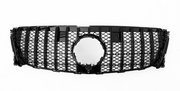 Front Radiator Grille for MERCEDES-BENZ GL-CLASS X166 (2013-2015) GTR Panamericana Style in Gloss Black