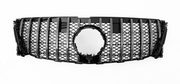 Front Radiator Grille for MERCEDES-BENZ GL-CLASS X166 (2013-2015) GTR Panamericana Style in Silver