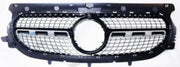 Front Radiator Grille for MERCEDES-BENZ GLA H247 (2020) Diamond Style in Gloss Black