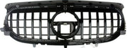 Front Radiator Grille for MERCEDES-BENZ GLA H247 (2020) GTR Panamericana Style in Gloss Black