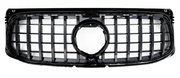 Front Radiator Grille for MERCEDES-BENZ GLB X247 (2020-2023) GTR Panamericana Style in Gloss Black