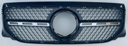 Front Radiator Grille for MERCEDES-BENZ GLB X247 (2024) Diamond Style in Gloss Black