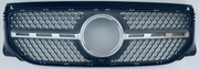 Front Radiator Grille for MERCEDES-BENZ GLB X247 (2024) Diamond Style in Silver