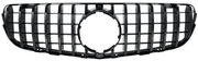 Front Radiator Grille for MERCEDES-BENZ GLC X253 (2015-2019) GTR Panamericana Style in Gloss Black