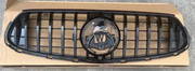 Front Radiator Grille for MERCEDES-BENZ GLC X254 (2023-2025) GTR Panamericana Style in Gloss Black