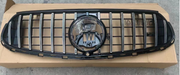 Front Radiator Grille for MERCEDES-BENZ GLC X254 (2023-2025) GTR Panamericana Style in Silver
