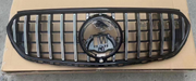 Front Radiator Grille for MERCEDES-BENZ GLC X254 (2023-2025) GTR Panamericana Style in Silver