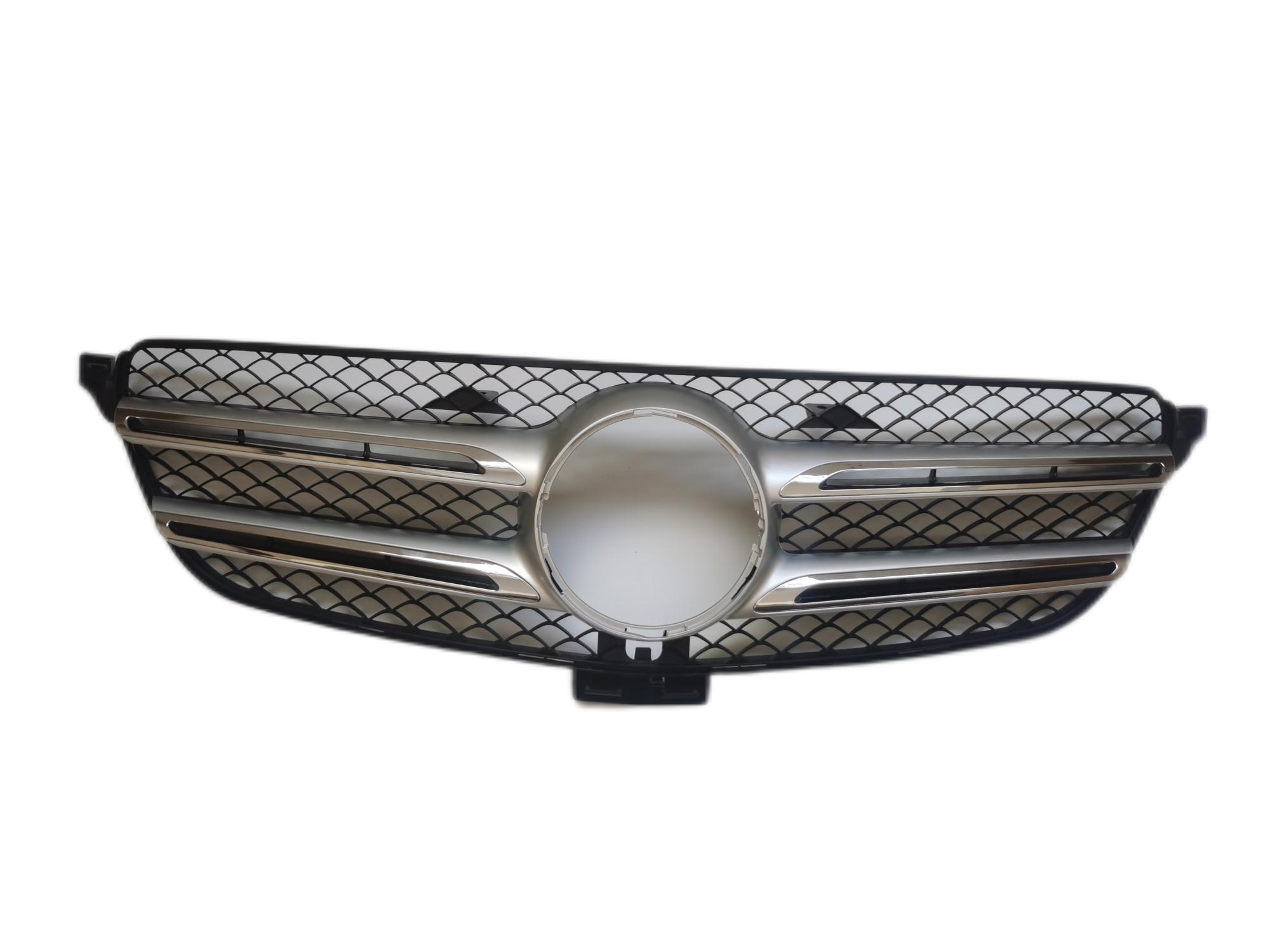 Front Radiator Grille for MERCEDES-BENZ GLE W166 (2016-2019) Sport Style in Silver