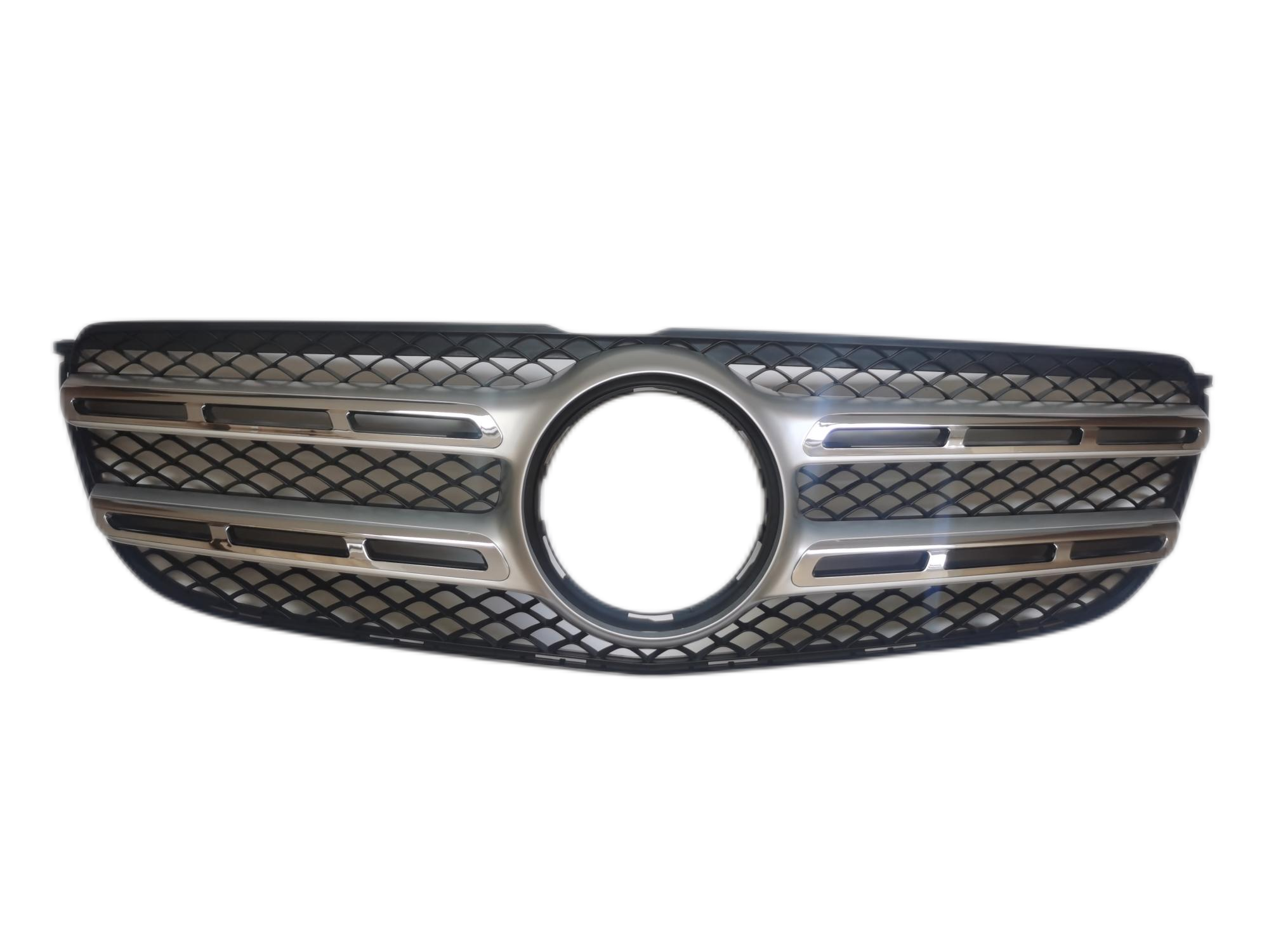 Front Radiator Grille for MERCEDES-BENZ GLS X166 (2016-2019) Sport Style in Silver